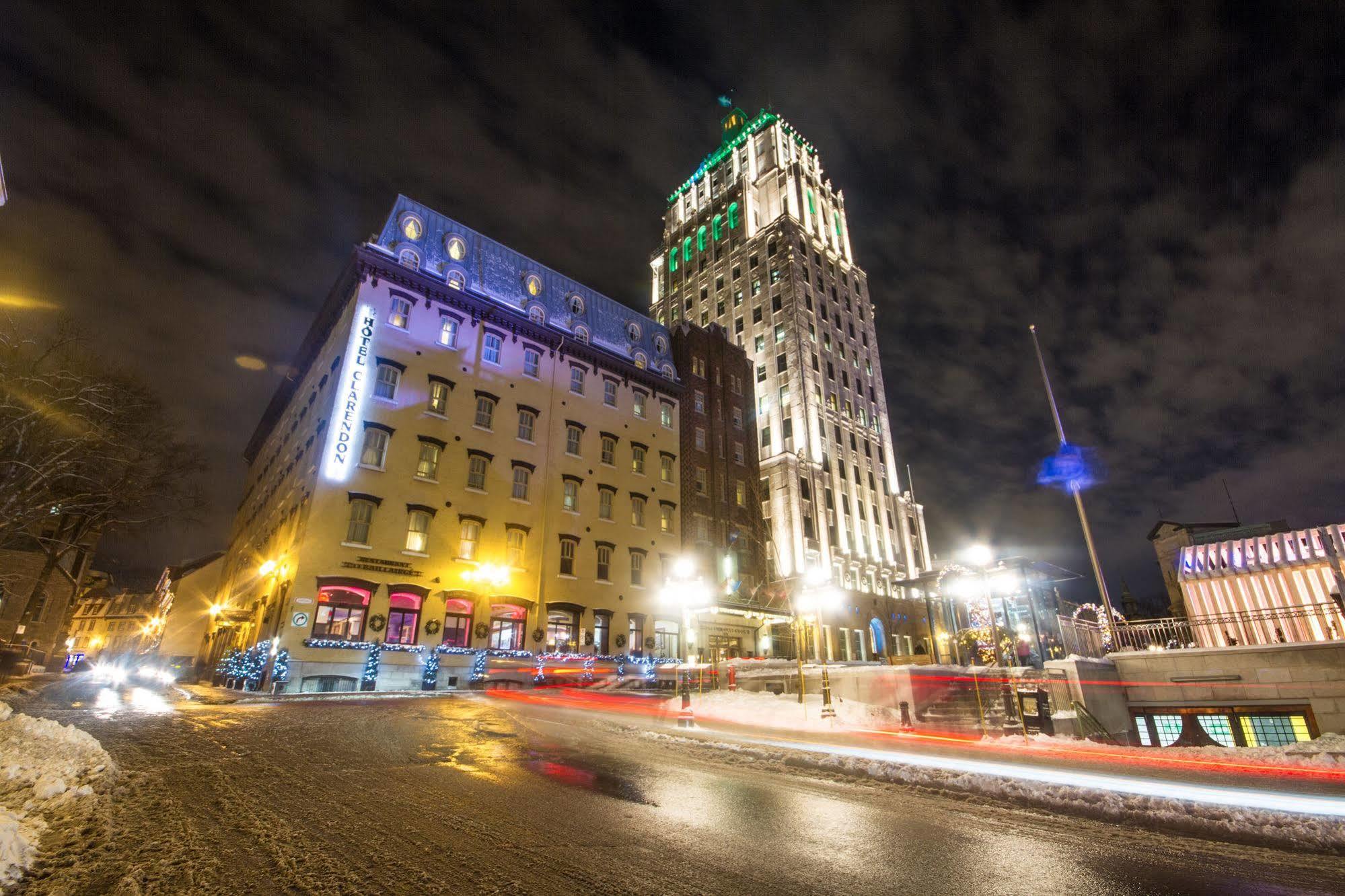 Hotel Clarendon Québec Eksteriør bilde
